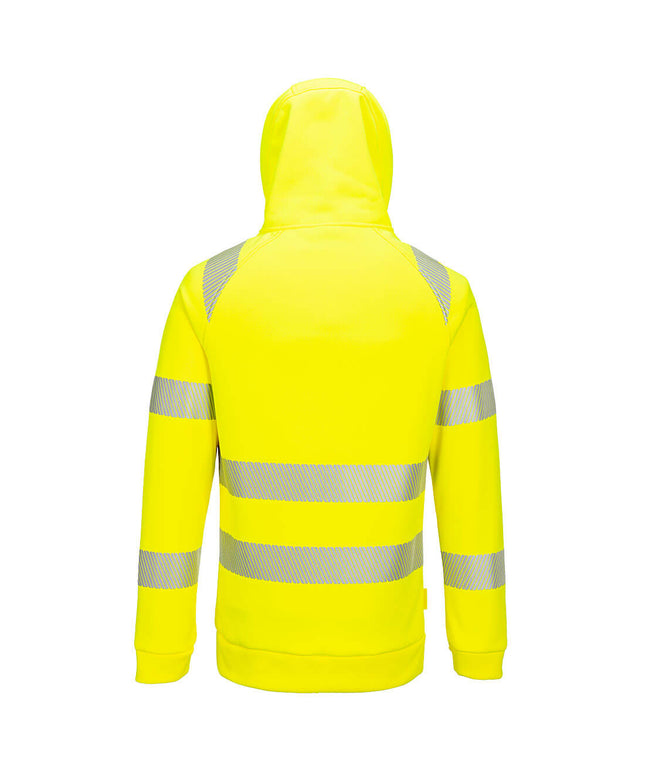 Hanorac cu gluga si benzi reflectorizante Portwest DX482 Hi-Vis, 100% poliester, 330 gr/mp