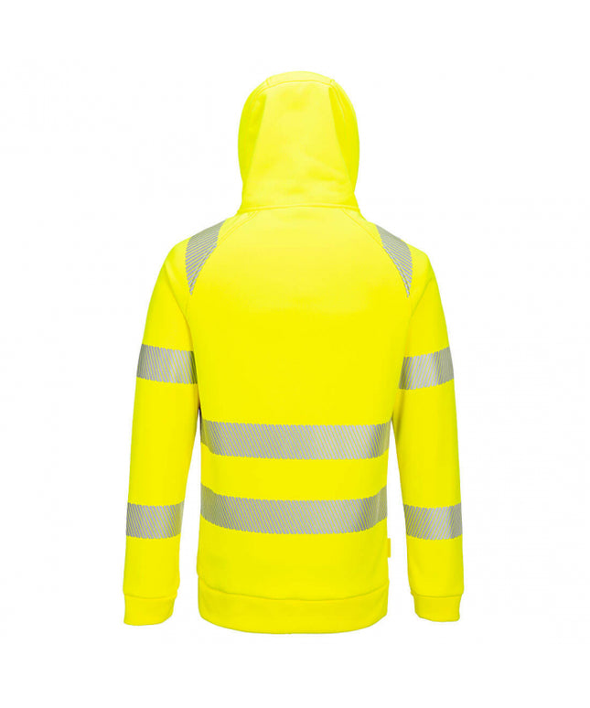 Hanorac cu gluga si benzi reflectorizante Portwest DX482 Hi-Vis, 100% poliester, 330 gr/mp