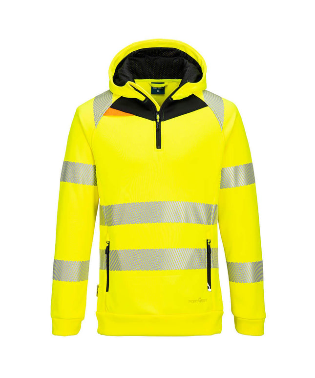 Hanorac cu gluga si benzi reflectorizante Portwest DX482 Hi-Vis, 100% poliester, 330 gr/mp