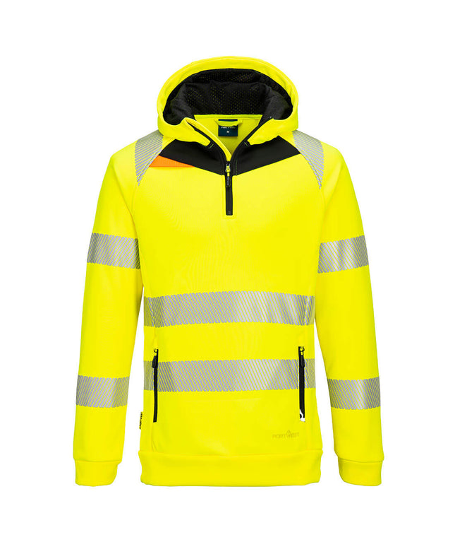 Hanorac cu gluga si benzi reflectorizante Portwest DX482 Hi-Vis, 100% poliester, 330 gr/mp