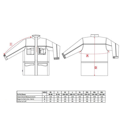 Scurta vatuita de iarna Portwest PARKA RS S562, 100% poliester, 250g