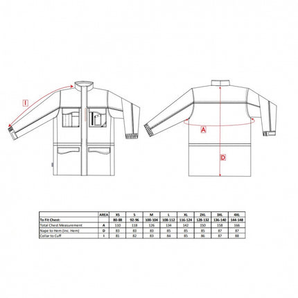 Scurta vatuita de iarna Portwest PARKA RS S562, 100% poliester, 250g