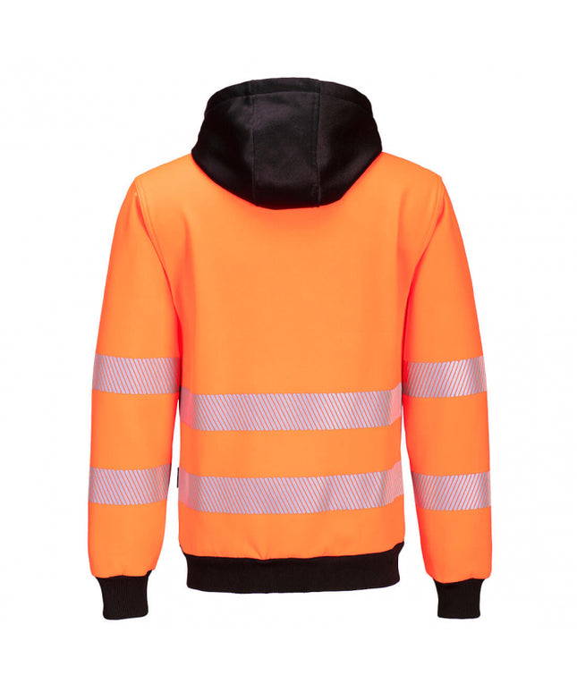 Hanorac reflectorizant cu fermoar Portwest PW327, 65% poliester, 35% bumbac, 300 gr/mp