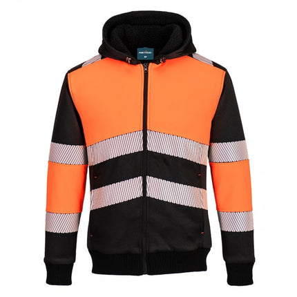 Hanorac reflectorizant Portwest PW377, 65% poliester, 35% bumbac, 300 gr/mp
