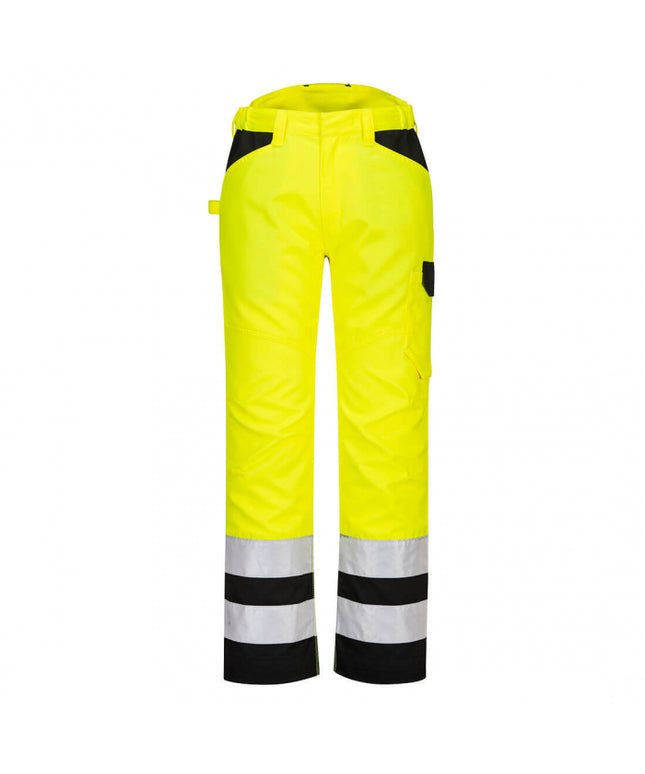 Pantaloni reflectorizanti Portwest HIVIS PW2 PW241, 65% poliester, 35% bumbac, 245g
