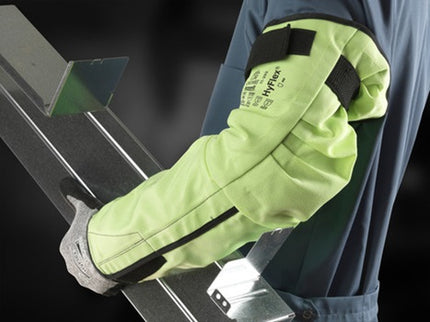 Manecute de protectie taiere Ansell 11-202 HI-VIZ, fibre de sticla