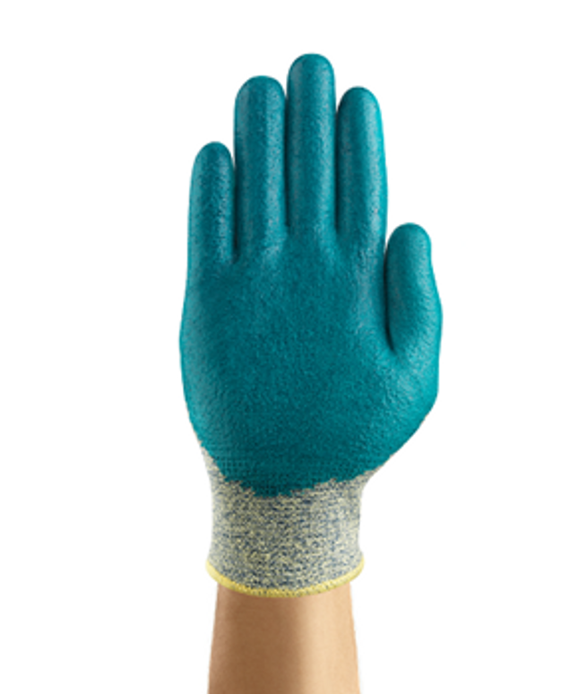 Manusi de protectie taiere Ansell HYFLEX 11-501, impregnate in nitril