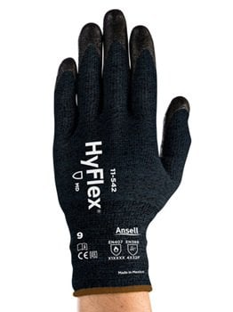 Manusi de protectie taiere Ansell HYFLEX 11542, impregnate in nitril