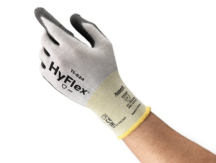 Manusi de protectie taiere Ansell HYFLEX 11-624, impregnate in poliuretan