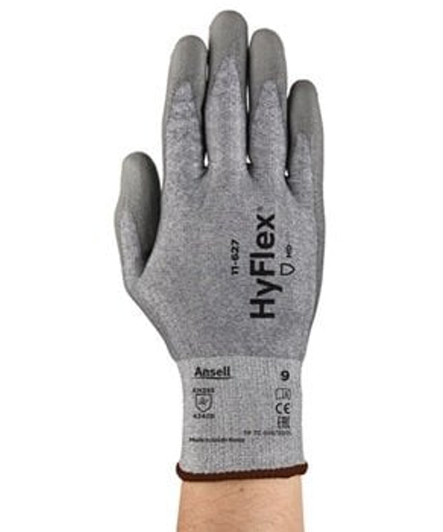 Manusi de protectie taiere Ansell HYFLEX 11-627, impregnate in poliuretan