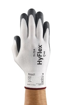Manusi de protectie taiere Ansell HYFLEX 11-724, impregnate in poliuretan