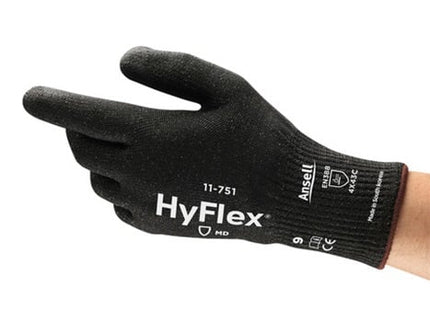 Manusi de protectie taiere Ansell HYFLEX 11-751,poliuretean