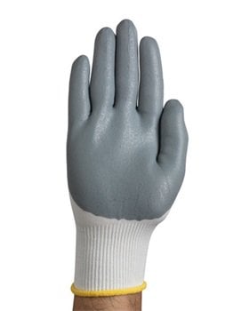 Manusi de protectie Ansell HYFLEX 11-800, impregnate in spuma de nitril