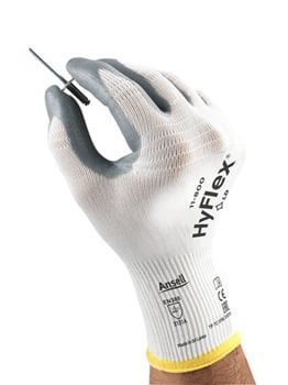 Manusi de protectie Ansell HYFLEX 11-800, impregnate in spuma de nitril