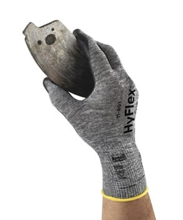 Manusi de protectie Ansell HYFLEX 11-801, impregnate in spuma de nitril