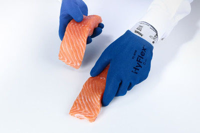 Manusi de protectie Ansell HYFLEX 11-919, impregnate in nitril