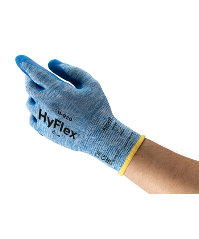 Manusi de protectie Ansell HYFLEX 11-920, impregnate in nitril