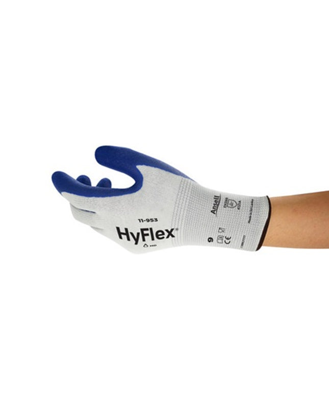 Manusi de protectie Ansell HYFLEX 11953, impregnate in nitril