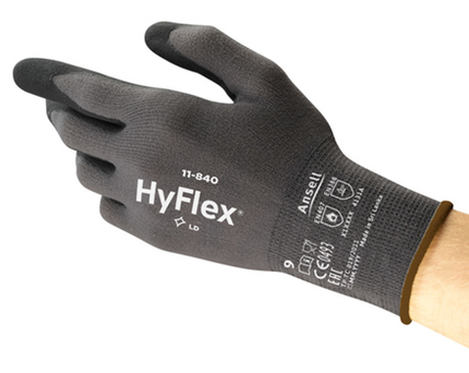 Manusi de protectie Ansell HYFLEX 11-840, impregnate in nitril
