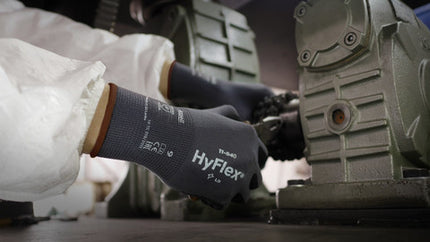 Manusi de protectie Ansell HYFLEX 11-840, impregnate in nitril