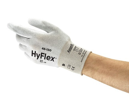 Manusi de protectie statica Ansell HYFLEX 48-130, poliuretan