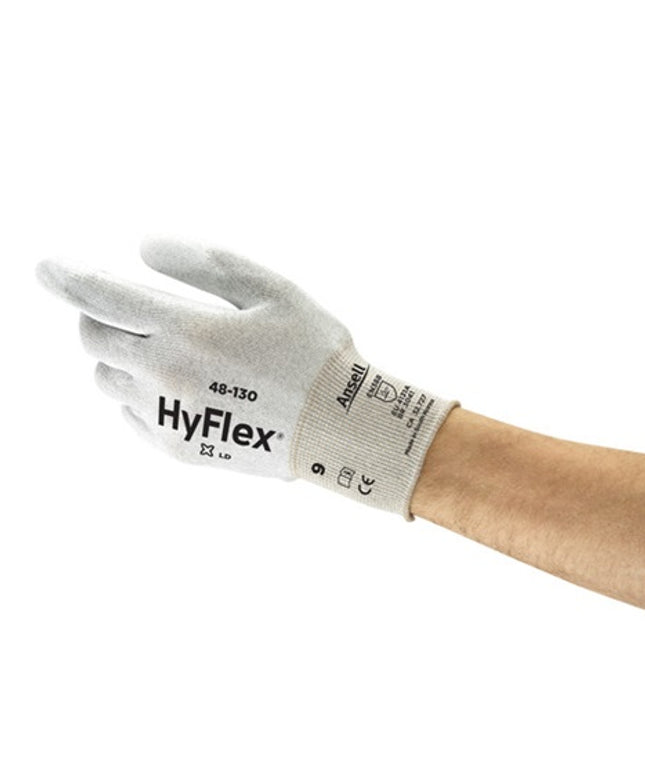 Manusi de protectie statica Ansell HYFLEX 48-130, poliuretan