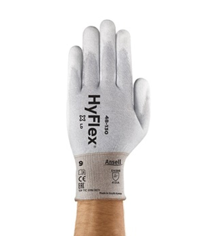 Manusi de protectie statica Ansell HYFLEX 48-130, poliuretan