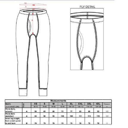 Indispensabili Portwest THERMAL BASELAYER B131, 100% poliester, 140g