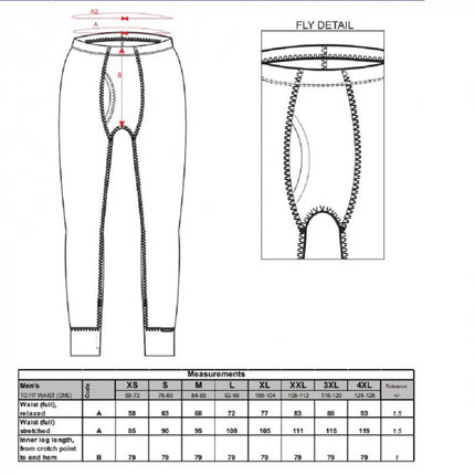 Indispensabili Portwest THERMAL BASELAYER B131, 100% poliester, 140g