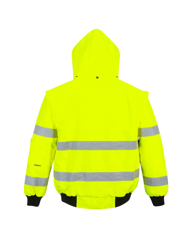 Jacheta reflectorizanta Portwest BOMBER HI-VIS 3in1 C467, 100% poliester, 190 gr/mp