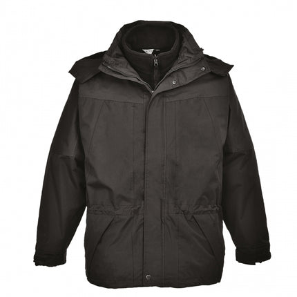 Jacheta impermeabila 3IN1 Portwest S570 AVIEMORE, 100% poliester, 230 gr/mp