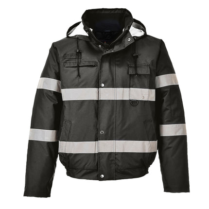 Scurta vatuita de iarna Portwest IONA LITE S434, cu benzi reflectorizante, 100% poliester, 190g