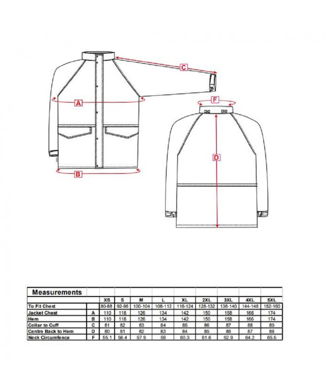 Scurta vatuita de iarna Portwest ARBROATH S530, 100% poliester, 280g