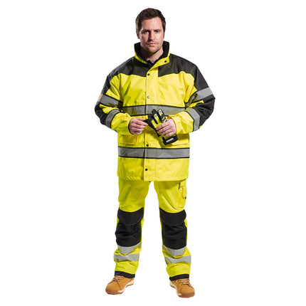 Scurta de iarna reflectorizanta Portwest HIVIS S462, 100% poliester, 190 gr/mp