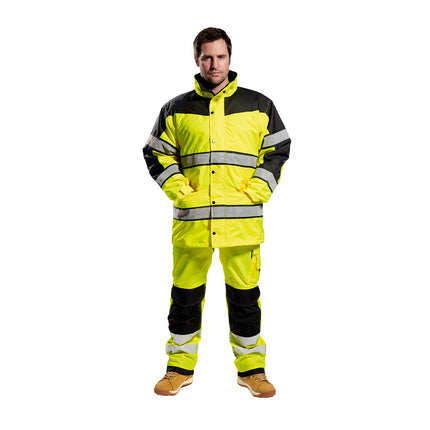 Scurta de iarna reflectorizanta Portwest HIVIS S462, 100% poliester, 190 gr/mp