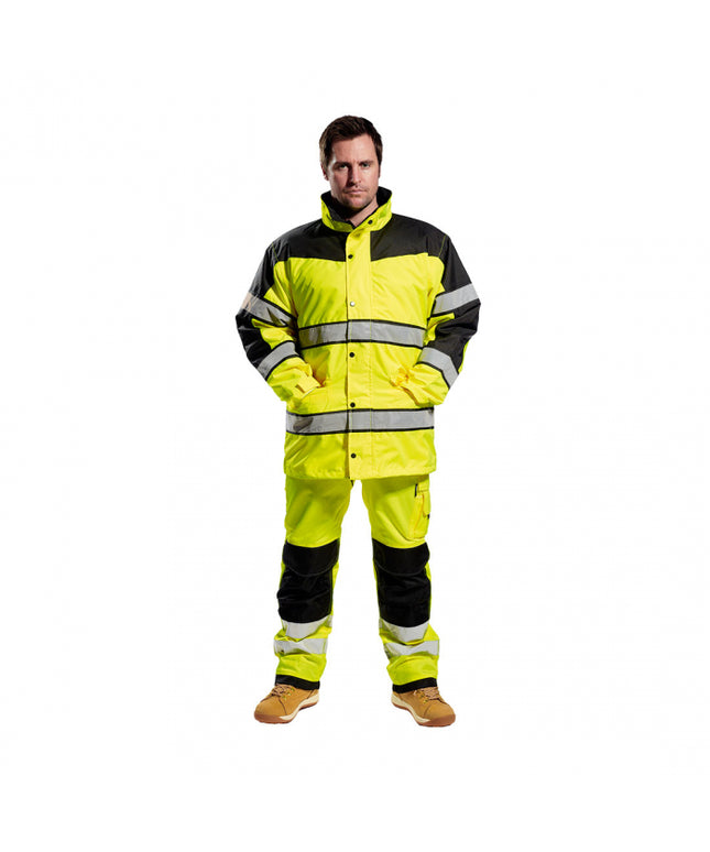 Scurta de iarna reflectorizanta Portwest HIVIS S462, 100% poliester, 190 gr/mp