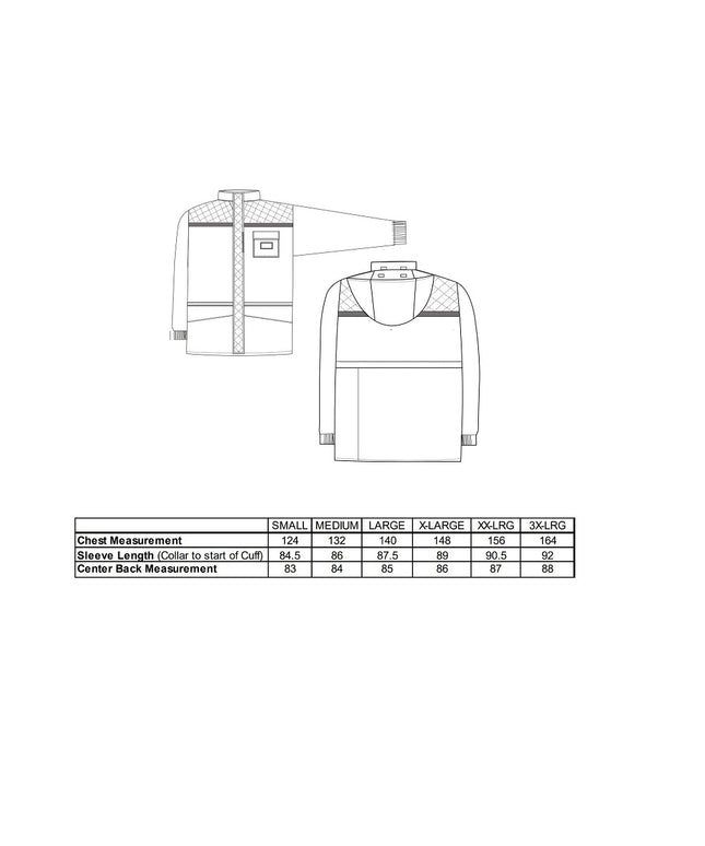 Scurta vatuita Portwest COLDSTORE CS10, pentru depozite frigorifice, -40C, 100% poliester, 300g, cu benzi reflectorizante