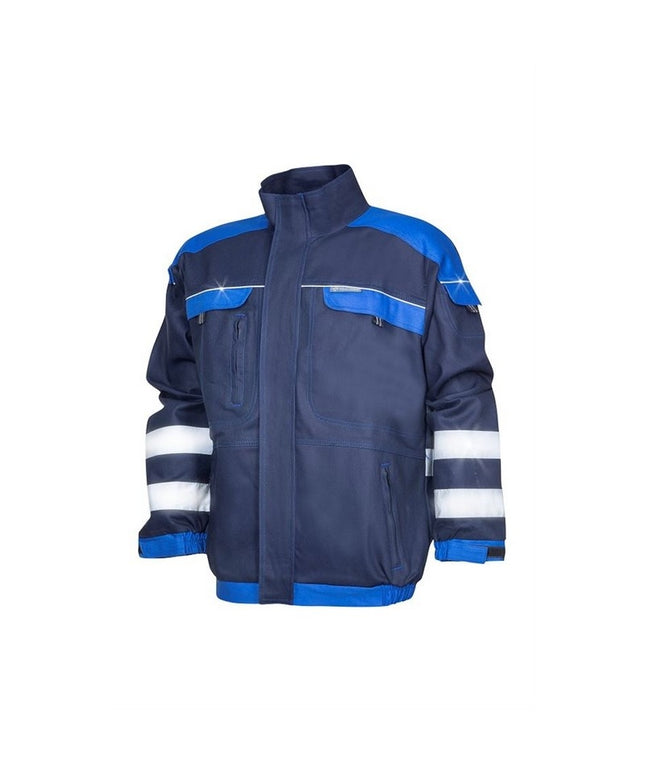 Jacheta de lucru cu benzi reflectorizante Ardon COOL TREND REFLEX, 100% bumbac, 260 gr/mp