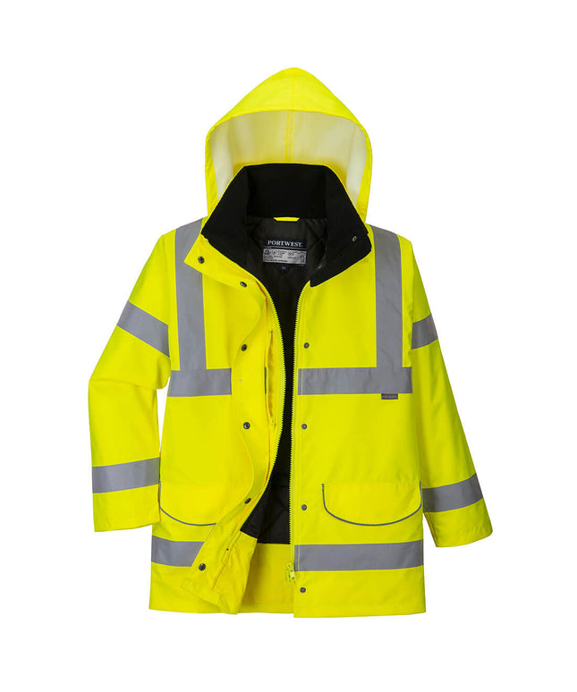 Jacheta reflectorizanta dama Portwest HIVIS TRAFFIC S360, 100% poliester, 190 gr/mp