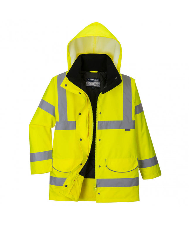 Jacheta reflectorizanta dama Portwest HIVIS TRAFFIC S360, 100% poliester, 190 gr/mp