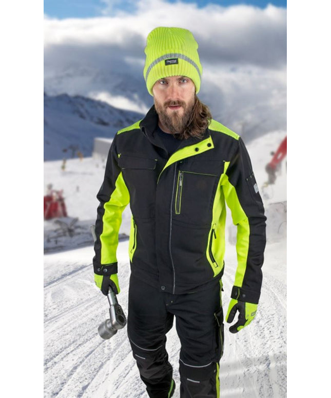 Jacheta de iarna Ardon NEON, 65% poliester - 35% bumbac, 270 gr/mp