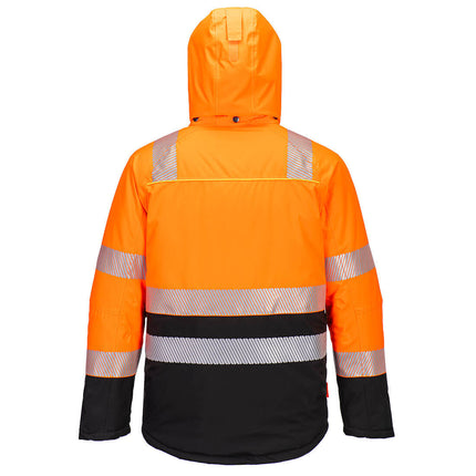 Jacheta de iarna captusita Portwest DX430 Hi-Vis Class 2, 100% poliester stretch