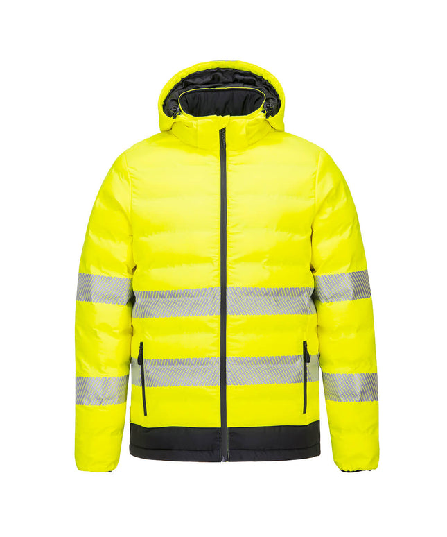 Jacheta de iarna reflectorizanta cu buton de incalzire Portwest S548, 100% poliester, 160 gr/mp