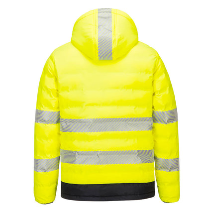 Jacheta de iarna reflectorizanta cu buton de incalzire Portwest S548, 100% poliester, 160 gr/mp