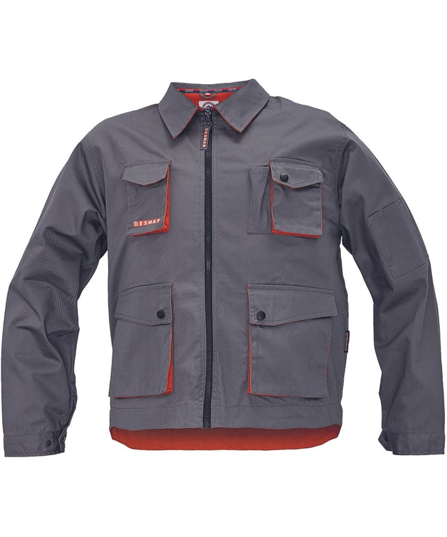Jacheta de lucru Australian Line DESMAN, 65 % poliester 35 % bumbac 235 gr/ mp