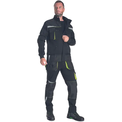 Jacheta de lucru Cerva EMERTON STRETCH, 65% poliester, 32% bumbac, 3% spandex, 245 gr/mp