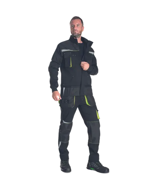 Jacheta de lucru Cerva EMERTON STRETCH, 65% poliester, 32% bumbac, 3% spandex, 245 gr/mp