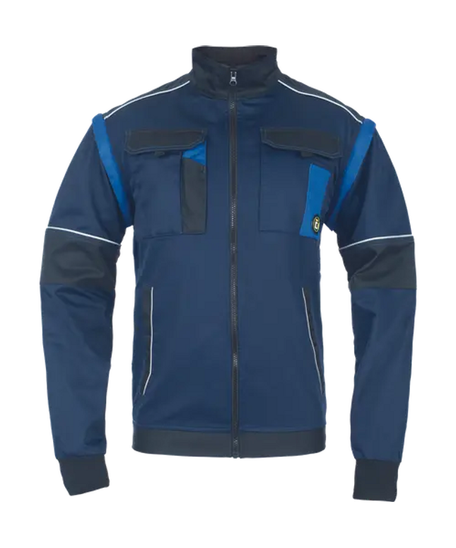 Jacheta de lucru Cerva MAX ECO STRETCH, 65% poliester reciclat, 32% bumbac, 3% spandex, 245 gr/mp