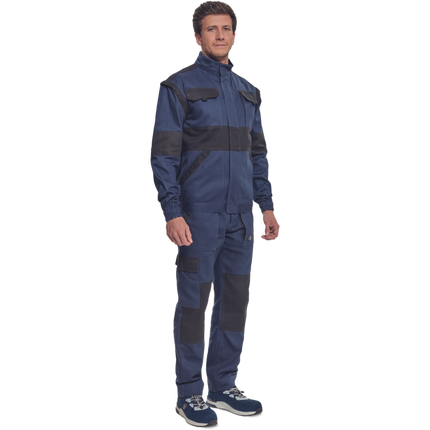 Jacheta de lucru Cerva MAX NEO, 100% bumbac, 260 gr/mp, cu maneci detasabile