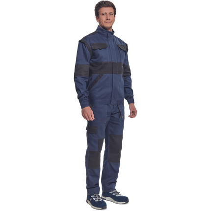 Jacheta de lucru Cerva MAX NEO, 100% bumbac, 260 gr/mp, cu maneci detasabile